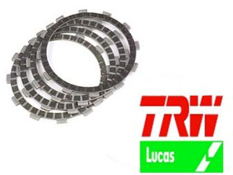 Trw lucas tarcze sprzęgłowe z przekładkami ducati 748 r / s / sp / sps 95-07, 900 monster 93-01, 900 supersport 91-02, 916 monoposto / sp / st4 94-03, 944 st2 sport 97-03, 996 biposto / monster / st4s 99-06 , 1000 monster / multistrada / ss supersport, st