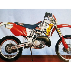 Komplet naklejek (oklein) honda cr 125r '93-'97, cr 250r '92-'96 replica team enduro fim honda 1995