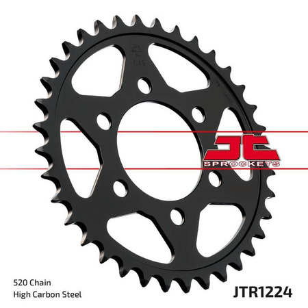 Zębatka tylna honda cbf 250r a'18-'19, cb 300r '19 (jtr1224.36)* (łańc. 520)