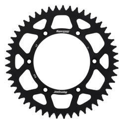 Zębatka tylna aluminiowa 7075-t6 (ergal) 808 49 suzuki rm/rmz (jtr808.49) kolor czarny