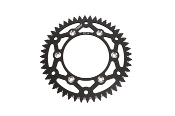 ZĘBATKA TYLNA ALUMINIOWA T7075 (ERGAL 289 48 (28948) HONDA CR/CRF '83-'25, BETA RR '13-'25, (JTR210.48) ) KOLOR CZARNY