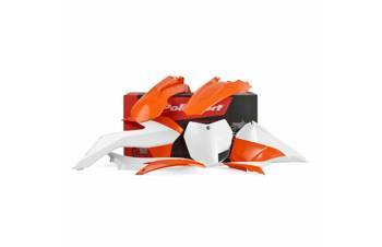 Komplet plastików ktm sx/sx-f '13-'15 w zestawie tablica przednia (8659100002) kolor pomarańczowy oem