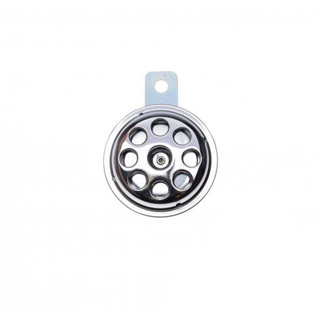 Sygnał dźwiękowy motocykl skuter 12V srebrny