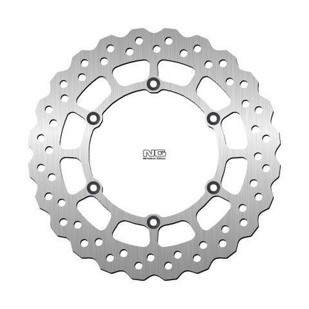 Tarcza hamulcowa przód yamaha wr/yz125/250 '92-00, wr/yz400 '98-00 (245x118x3mm) (6x6,5mm) wave