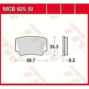 KLOCKI HAMULCOWE TRW MCB825SI