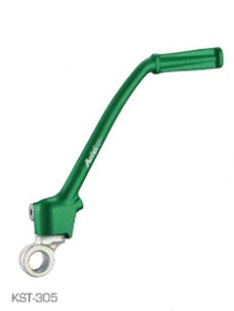 dźwignia startera (kopka) aluminiowa kawasaki kx 85/100 '01-'22, kx 112 '22, kolor zielony