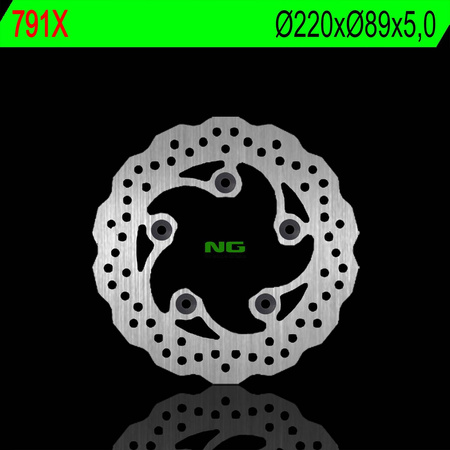 Tarcza hamulcowa tył suzuki gsxr 600 97-18, gsxr 750 96-17, gsxr 1000 09-16, sv 650 03-15, sv 100 03-08, tl 1000r/s (5x10,5mm) (220x89x5) wave