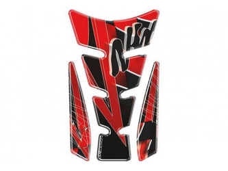 Tankpad Puig Wings, Wzór Kawasaki Ninja Czerwony