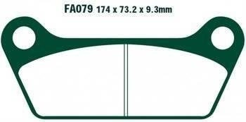 Klocki hamulcowe do motocykla harley Davidson Dyna Touring