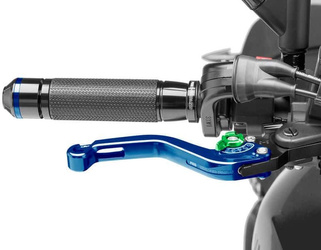 Regulowana Dźwignia Hamulca 2.0 Puig (Superkrótka, Wymaga Adaptera) Niebiesko-Zielona