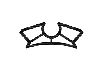 Naked Osłona Półki Kierownicy Puig Do Yamaha Yzf-R3 15-17 Szara