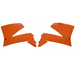 Osłony chłodnicy ktm 640 lc 4 sm, 660 smc '04-'07 kolor pomarańczowy