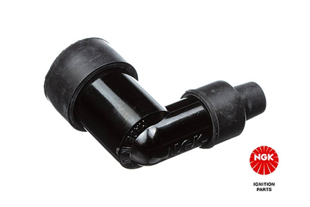 Fajka świecy zapłonowej Ngk fajka na świece (nr 8760) kątowa (90) kolor czarny – NGK