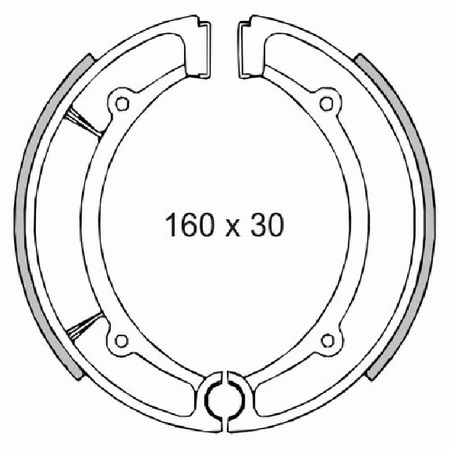 Szczęki Hamulcowe Majesty 250