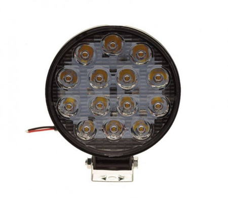 Lampa dodatkowa LED 42W szperacz ATV okrągła