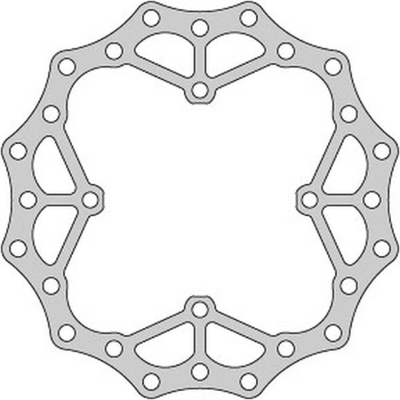 Tarcza hamulcowa przód suzuki rmz 250 rmz 450 rmx450 (250x118x3mm)