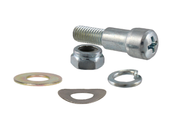 Śruba Mocująca Dźwigni Hamulca + Nakretka + Podkładki