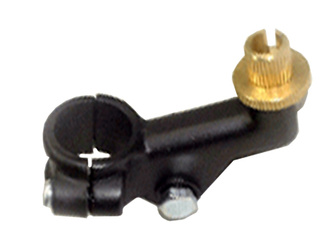 Uchwyt dźwigni sprzęgła honda crf 80/100f '05-'12, xr 200/250r '02, kolor czarny (oem: 53171-kto-840)