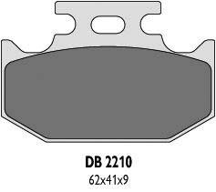 Klocki hamulcowe kh152, kh152/2 - zastępują db2210mx-d oraz db2210qd-d
