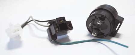 Cl przerywacz kierunkowskazów 12v 1-100w led z kostką (clf10)