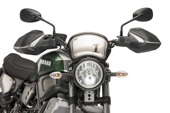 Szyba Owiewka Puig Retroplate (Mocowana Do Lampy) Carbon