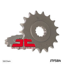 Zębatka przednia 442 16 yamaha r6 '99-'05, fzr 1000 (jtf584.16)* (łańc. 532)