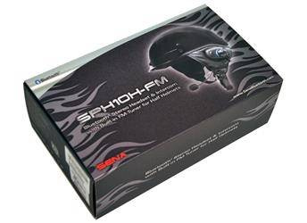 Interkom motocyklowy sph10h bluetooth 3.0 do 700m z radiem fm oraz mikrofonem na pałąku do kasków chopper ( 1 zestaw ) (el)