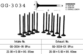 ZAWÓR SSĄCY SUZUKI GSX 600F '92-97' (OEM: 12911-19E00) (1SZT.) (MADE IN JAPAN)