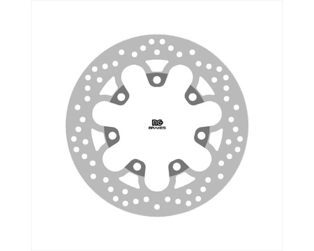 TARCZA HAMULCOWA TYŁ PIAGGIO BEVERLY 300/400 '21-'23 (240X102X5MM) (7X10,25MM)