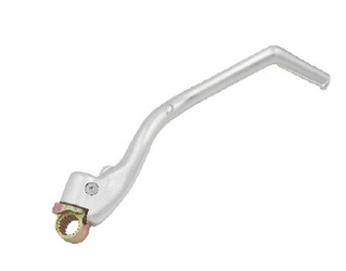 DŹWIGNIA STARTERA (KOPKA / KIKSTARTER) HONDA CR 500 R '89-'01 (OEM: 28300-MAC-680; 28300-ML3-600; 28300-ML3-680; 28300-ML3-681; 28300-ML3-760) (ALUMINIOWA) KOLOR SREBRNY