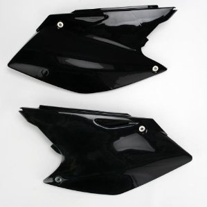 Boczki tylne kawasaki kxf 250 '04-'05 kolor czarny