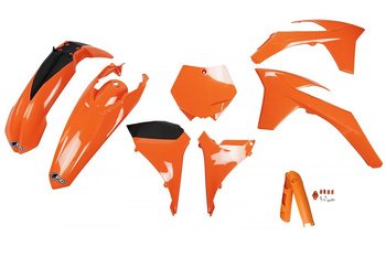 Komplet Plastików (Full Kit) Z Osłonami Teleskopów (Amortyzatorów) Ktm Sxf '11-'12, Sx '12 Kolor Pomarańczowy (Kt510e127)