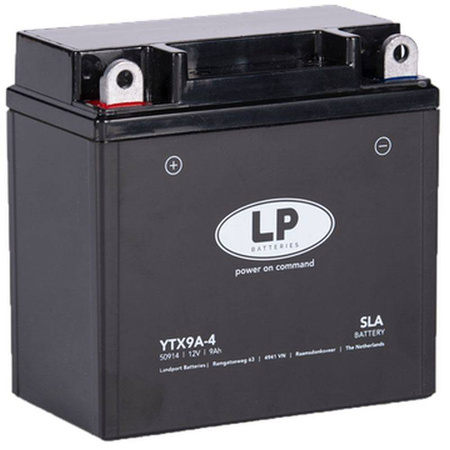 Landport akumulator ytx9a-4 (yb9b) 12v 9ah (135x75x138mm) (120a) sla bezobsługowy - zalany (6)