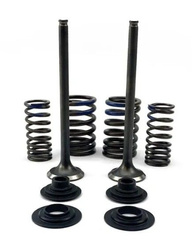 ZAWORY SSĄCE (KOMPLET 2 SZT. ZAWORÓW ZE SPRĘŻYNAMI I PODKŁADKAMI) HONDA CRF 250 F '19-'24 STALOWE