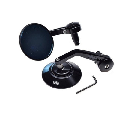 Lusterka motocyklowe mocowane w kierownicę CNC