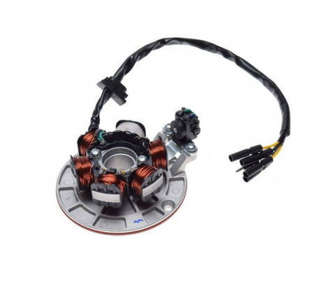 Stator iskrownik 6 cewek silnik YX140