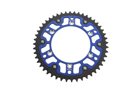 ZĘBATKA TYLNA DUAL RI/ STEALTH (STALOWO-ALUMINIOWA) 270 50 (27050) YAMAHA YZ/Y'99-'25 WRF '01-'25 KOLOR NIEBIESKI (JTR251.50) (ŁAŃC. 520)