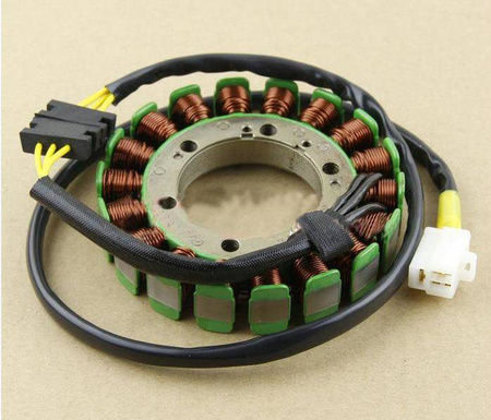 Uzwojenie alternatora (stator) yamaha xv 535 virago (87-01), xvs 650 drag star (97-02) (2gv-81410-20-00)