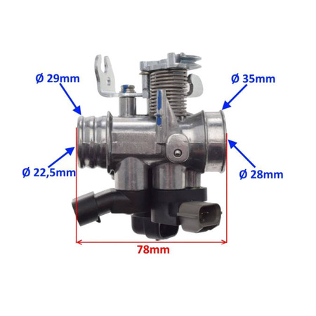 Przepustnica do Junak 905 Euro4