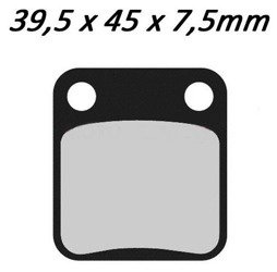 KLOCKI HAMULCOWE MOTOCYKLOWE YAMAHA KAWASAKI