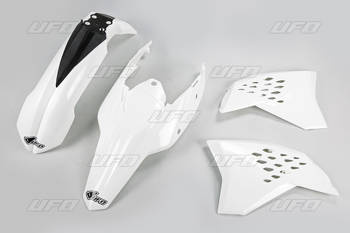 Komplet plastików ktm exc '09-'10 kolor biały (kt511e047)