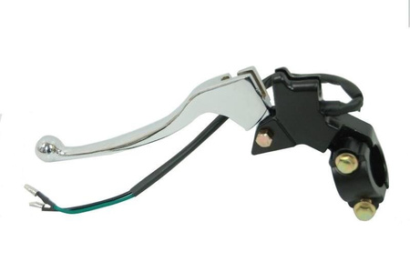 Mocowanie lewej dźwigni hamulca do skutera