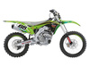 Komplet naklejek (oklein) kawasaki kxf250 '17-'20 kawasaki racing team 2020
