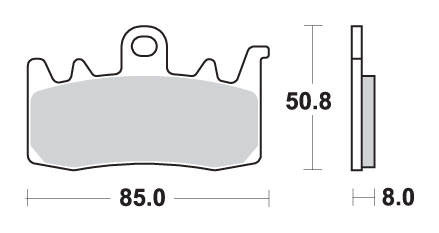 Hamulcowe kh630 racing dual sinter kolor złoty tarcza prawa przód pasuje do: aprilia, bmw, ducati (stosować z 900ds-1) (patrz opis dodatkowy