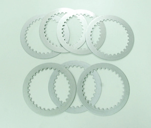 Psychic przekładki tarcz sprzęgłowych yamaha yz125 93-16 (yz125 91-92 - 6 szt) (123,9x91,7x1,6x30t)-7x (ps044b)