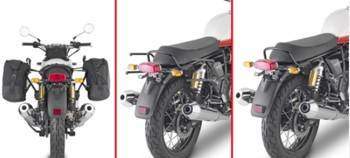 stelaż pod torby (sakwy) boczne szybkiego montażu remove-x royal enfield interceptor 650 '19-'22