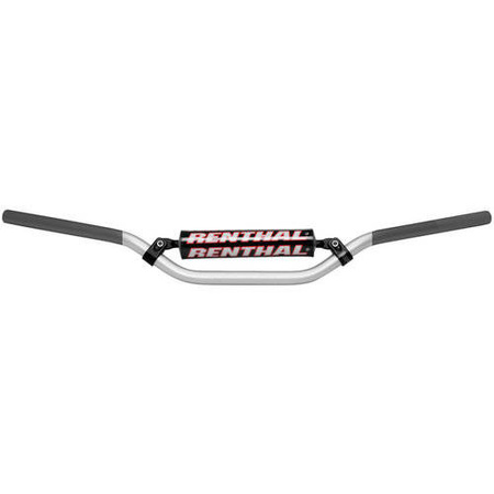 Kierownica 7/8 cala (22mm) mx handlebar silver/grey rc padded kolor srebrny/szary z gąbką