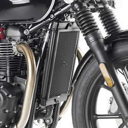 Osłona Chłodnicy Triumph Street Twin 900 '16-'22 Czarna
