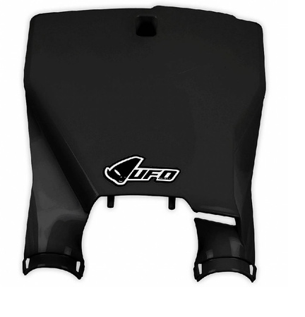 Tablica na numer startowy husqvarna tc 125 16-20, tc 250 17-20, tc 300 16-18, fc 250/350/450 16-20 kolor czarny (stadium z osłonami amortyzatorów)