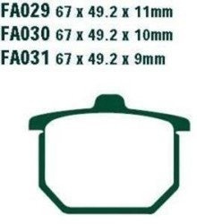 Klocki hamulcowe Honda CB 750 F Honda GL 1100